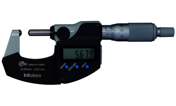 Mitutoyo Digimatic csőmérő mikrométer, B-típus, IP65, 50-75 mm, 0.001 mm (395-273-30) termék fő termékképe