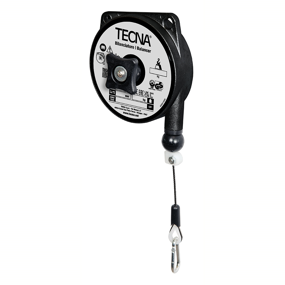 Tecna Balanszer, műanyag ház, 1.6 m PP, 0.2 - 0.5 kg termék fő termékképe