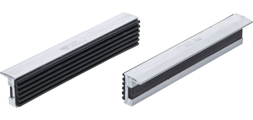 BGS Technic 9-3045 lágy pofa satuhoz, gumibetétes, mágneses, alumínium, 150 mm termék fő termékképe