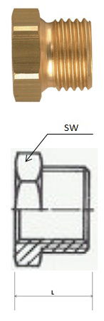 Rectus (RK 26/33) G 3/4i x G 1a csatlakozású szűkítő karmantyú, rövid termék fő termékképe